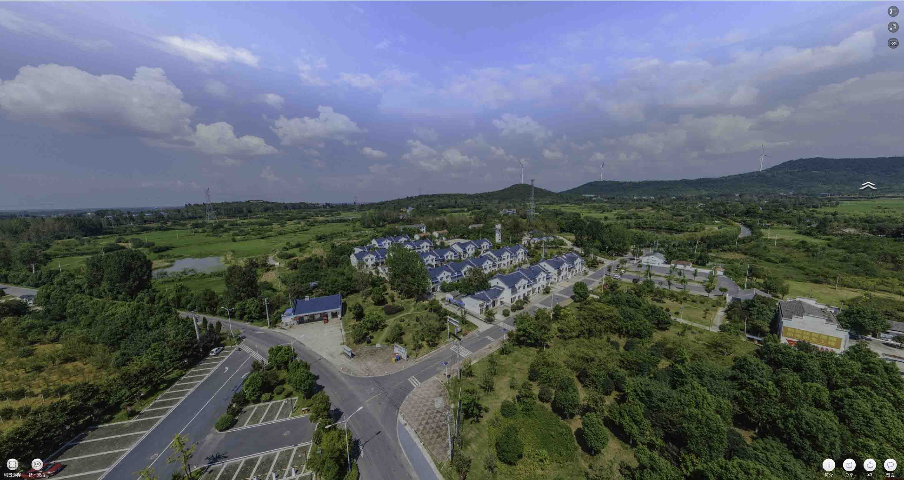 龙华山办事处360全景拍摄：记录生活每一刻的完整视角——在手绘地图中的创意应用